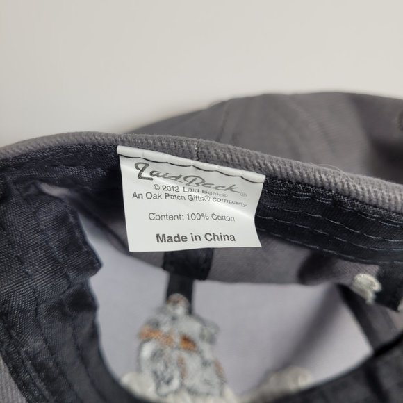 Vintage Dude Hat "Older Wiser Faster" 100% Cotton Adjustable Back - Picture 8 of 9